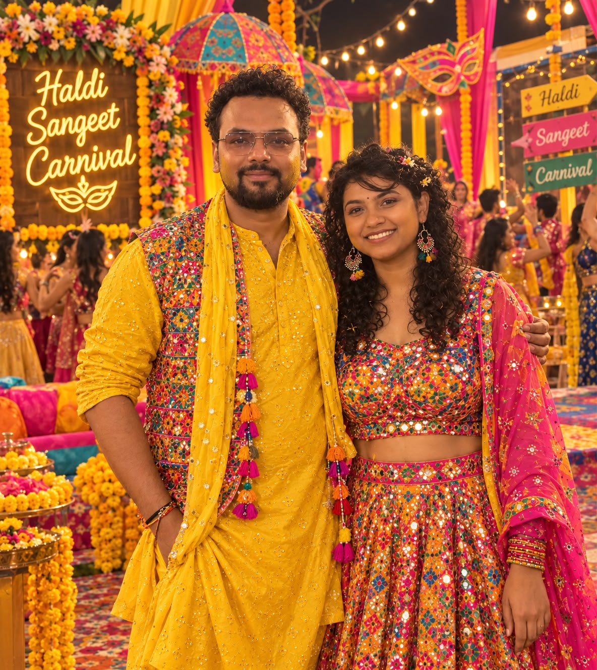 The Haldi-Sangeet Mela photo